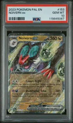 2024 POKEMON PAF EN-PALDEAN FATES 069 NOIVERN EX - PSA 10 GEM MINT - Image 1