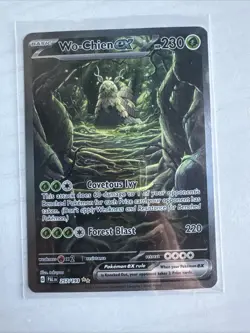 Wo-Chien ex secret rare 257/193 pokemon Paldea Evolved sir - Image 2