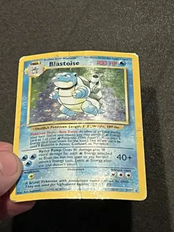 Pokemon TCG Blastoise Base Set Holofoil 2/102 - Image 2