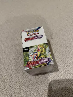 Pokemon TCG Scarlet and Violet Base Set Half Booster Box (READ DESCRIPTION) - Image 1