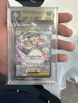 2025 POKEMON MEGA EVOLUTION SPECIAL ILLUSTRATION RARE MEGA GARDEVOIR BGS 10 - Image 1