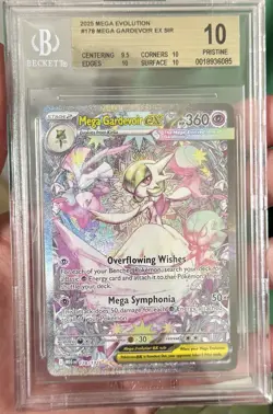 2025 POKEMON MEGA EVOLUTION SPECIAL ILLUSTRATION RARE MEGA GARDEVOIR BGS 10 - Image 2