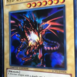 Yugioh Red-Eyes B. Dragon LC01-EN006 Ultra Rare Limited Edition NM - Image 2