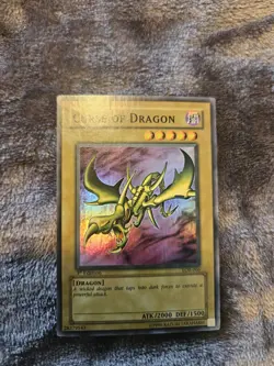 YU-GI-OH! LOB-066 FIRST EDITION CURSE OF DRAGON 2002 Wavy - Image 1