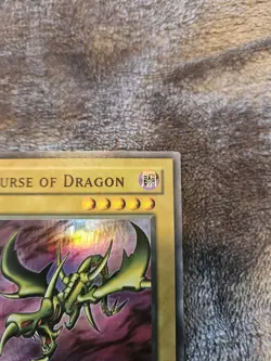 YU-GI-OH! LOB-066 FIRST EDITION CURSE OF DRAGON 2002 Wavy - Image 4