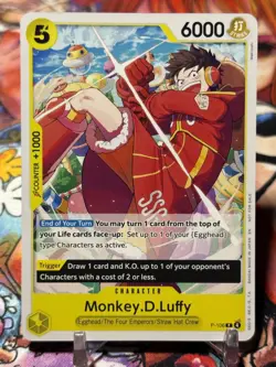 MONKEY D LUFFY - One Piece P-106 - PROMO - Store Tournament 2025 Vol. 4 - Image 1