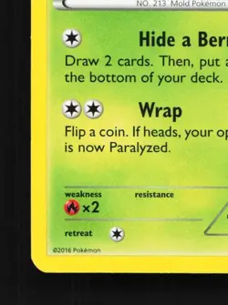 Shuckle 1/124 LP Fates Collide English Pokemon Card TCG - Image 2