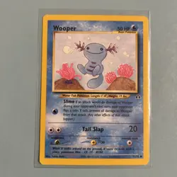 Wooper 71/75 Neo Discovery Pokemon Card non holo - Image 1