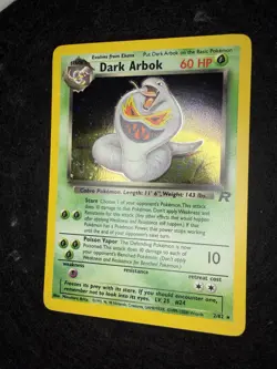 Pokemon Dark Arbok Holo Rare TCG Card 2/82 NM- - Image 3