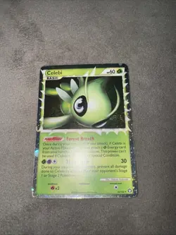 Pokemon TCG Celebi Prime Holo UR Card HS-Triumphant 92/102 (MINT Condition) - Image 1