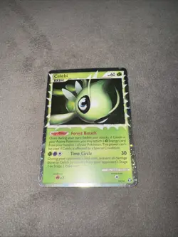 Pokemon TCG Celebi Prime Holo UR Card HS-Triumphant 92/102 (MINT Condition) - Image 2
