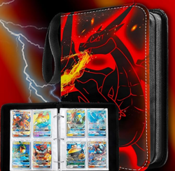 Pokemon Card Binder 4 Pocket Charizard Design, NEW - Image 1