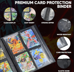 Pokemon Card Binder 4 Pocket Charizard Design, NEW - Image 2
