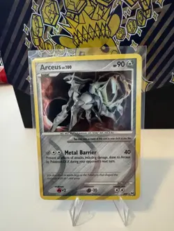 Pokemon TCG: Rare Arceus Lv100 Holo Card (Pokemon Arceus - AR9) - Image 3