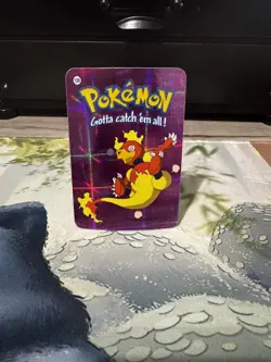 Magmar #126 - Vintage Vending Machine Prism Sticker 2000 - Pokemon Card - Image 1