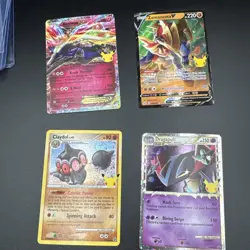4x Pokemon TCG Celebrations Cards Dragapult Promo, Xerneas Ex, & More - Image 2