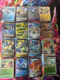 Pokemon 16 Card Lot nm V Max Mega Amazing Ex HOLO Rare Hits Only F98 - Image 1
