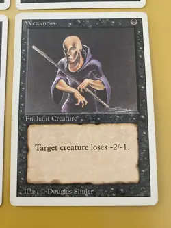 Magic The Gathering lot, x4 Black Cards: Drudge Skeletons, Lost Soul, Drain Lif… - Image 5