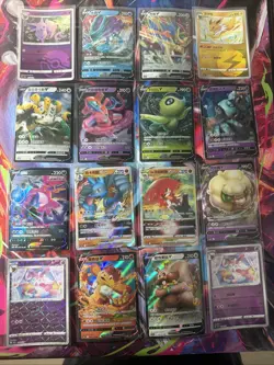 Pokemon 16 Card Lot nm V Max Mega Amazing Ex HOLO Rare Hits Only F97 - Image 1