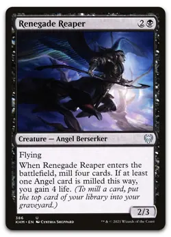 Renegade Reaper #386 (NM) Kaldheim KHM Magic MTG - Image 1