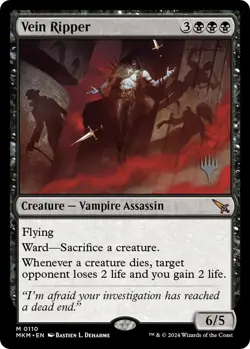 MTG Vein Ripper Murders at Karlov Manor Promo Pack NM - Image 1