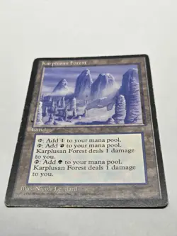 Karplusan Forest - MTG - Ice Age - Magic: The Gathering - Image 1