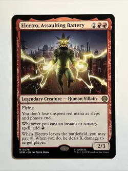 Electro, Assaulting Battery [Marvel's Spider-Man] Regular Finish - Image 1