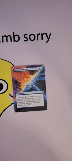 MTG ALTER: Counterbalance (IT), by Unknown. Extension art alter - Image 1