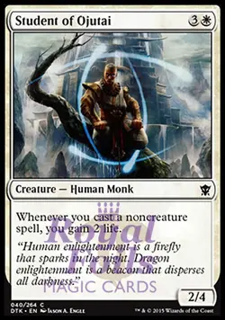 Student of Ojutai 4x FOIL DTK MTG Dragons of Tarkir Common MINT white - Image 1