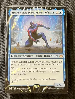 MTG x Spiderman Welcome Blue Deck Sealed - Spider-Man 2099 Miguel O'Hara - Image 1