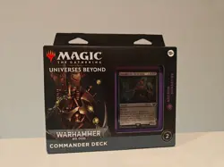 MTG Magic The Gathering Warhammer 40,000 Necron Dynasties SEALED Commander Deck - Image 1