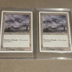 Two (2) Armageddon *Starter* MTG Magic the Gathering - Image 1