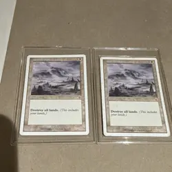 Two (2) Armageddon *Starter* MTG Magic the Gathering - Image 2