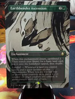 Earthbender Ascension 307 (Borderless) Avatar: The Last Airbender Regular - Image 1