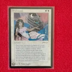Magic: The Gathering Shahrazad Sorcery White WW Regular English Kaja Foglio - Image 1