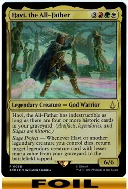 Havi, the All-Father ** FOIL #56 ** Assassin's Creed - NM MTG - Image 1