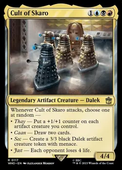 Cult of Skaro -Universe Beyond: Doctor Who - NM MTG - Image 1