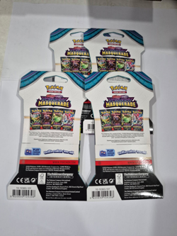 Pokemon TCG: Scarlet & Violet Twilight Masquerade Sleeved Booster 4 New Packs A8 - Image 2
