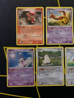 Pokemon Tcg Baby Evolutions! Lot of 13 Unique Non Holo Vintage Lot - Image 2