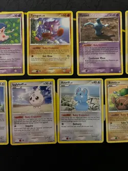 Pokemon Tcg Baby Evolutions! Lot of 13 Unique Non Holo Vintage Lot - Image 4