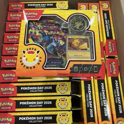 Pokemon Day 2026 - Total of (24) Sealed Boxes, 30th Anniversary Pikachu Mega - Image 1