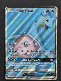 Carte Pokemon Lokhlass GX 139/149 SL1 Soleil Et Lune de base FR SL01 Full ART - Image 2