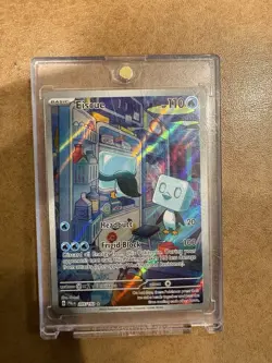 Pokemon TCG Eiscue Holo Art Rare Card 205/193 Sv02: Paldea Evolved - Image 1