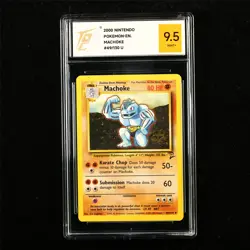 TQG 9.5 MINT+ 2000 Pokemon ENG Machoke 49/130 U - Image 1