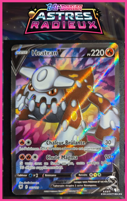 Carte Pokemon Heatran V 165/189 EB10 Astres Radieux Epee Bouclier FR - Image 1