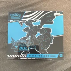 Pokemon Scarlet & Violet Black Bolt Elite Trainer Box Zekrom 2025 English - Image 1