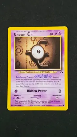 Pokemon - Neo Discovery - Unown (E) Non Holo - 67/75 - Image 1