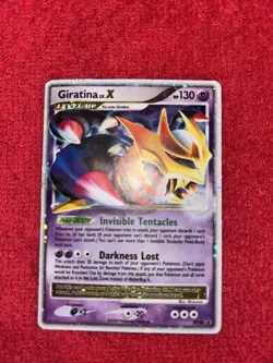 Giritina LV X DP38 Black Star Promo Pokemon Diamond & Pearl MP - Image 1