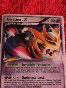 Giritina LV X DP38 Black Star Promo Pokemon Diamond & Pearl MP - Image 5