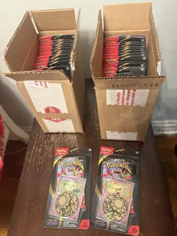 Pokemon TCG Phantasmal Flames Check lane Blister Pack 32 Packs - (2) 16x Case - Image 2